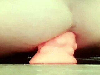 Hardcore Masturbation with Anal Toys and Rough Action