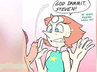 Compilation animée de Pearl avec son gros cul et ses petits seins