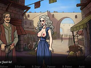 Tecknad sexlek med Daenerys Targaryen: Episode 25 av Game of Whores