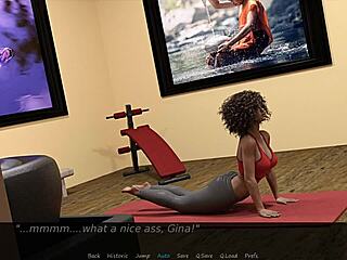 Big tits and big asses in a steamy cartoon porn video