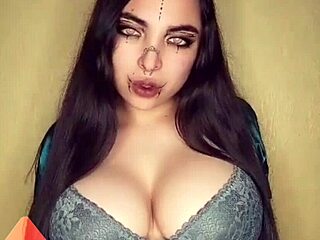 Big ass and big tits Galore in this Halloween treat