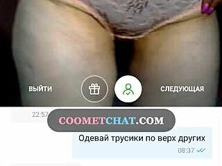 Orosz érett nők webcam show-ja bugyi fetish-szel és cumshot-tal