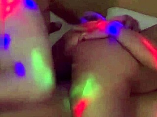 Carnival party with two friends and a wife - Anal group sex with a dpv and double penetration