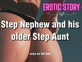 Step aunt and nephew engage in steamy sex