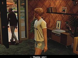 Straight Sims 4-karakter har utilsiktet homofil sex med ung mann