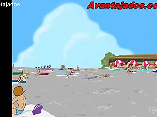 Homoseksiä hiekalla: Ranta-aiheinen sarjakuva