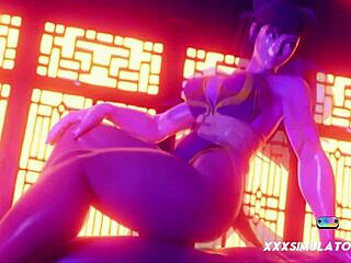 Jocul futuristic anime se transformă într-o sesiune de sex sălbatic